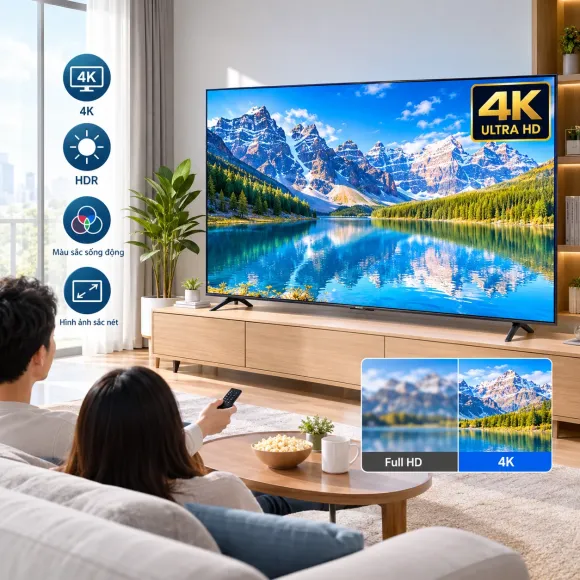 TV 4K Có Thực Sự Đáng Mua Hay Chỉ Là Xu Hướng? Giải Đáp Chi Tiết