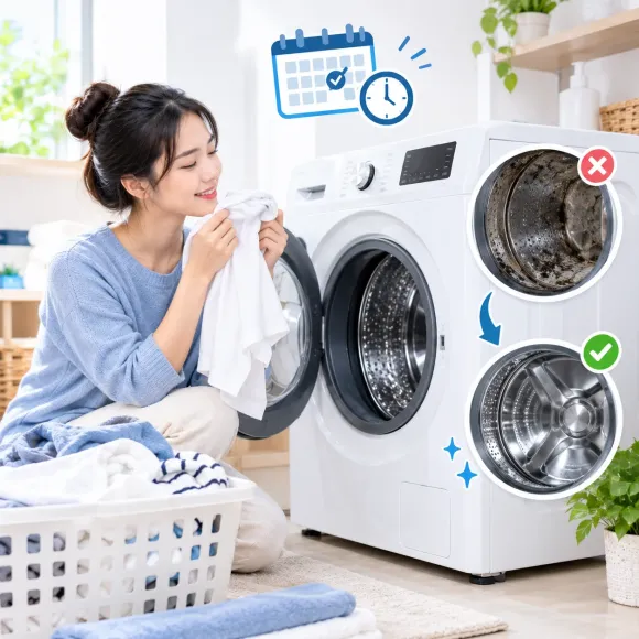Bao Lâu Nên Vệ Sinh Máy Giặt Để Quần Áo Luôn Sạch Và Không Có Mùi Hôi?